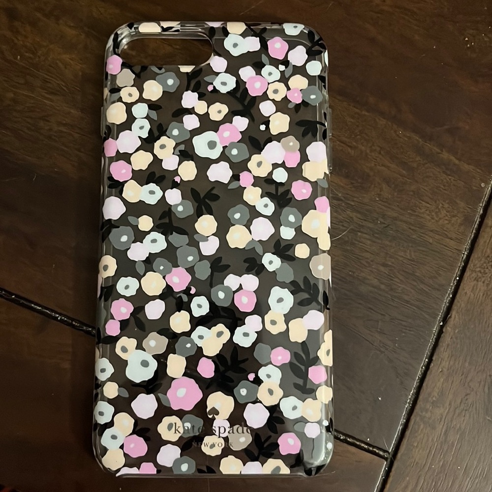 Kate Spade iPhone 7+ floral phone case - excellent condition